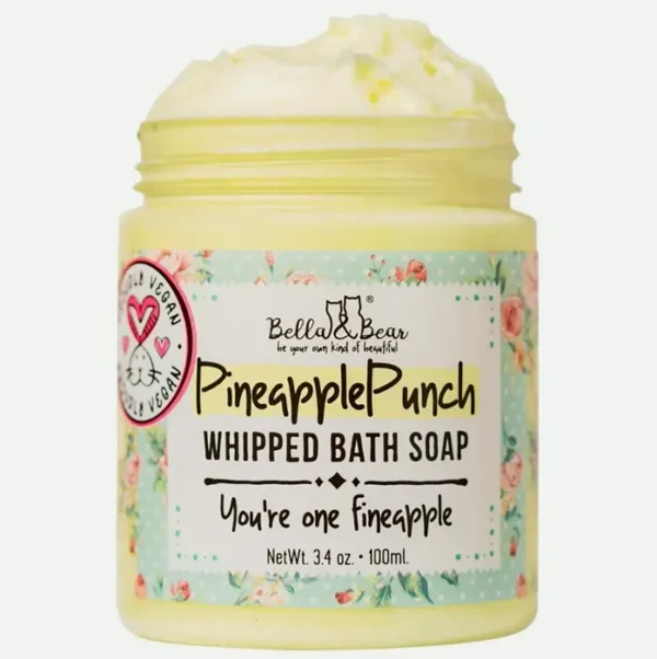 Bella+Bear Pineapple Body Wash - Eco-Friendly 3.4 oz