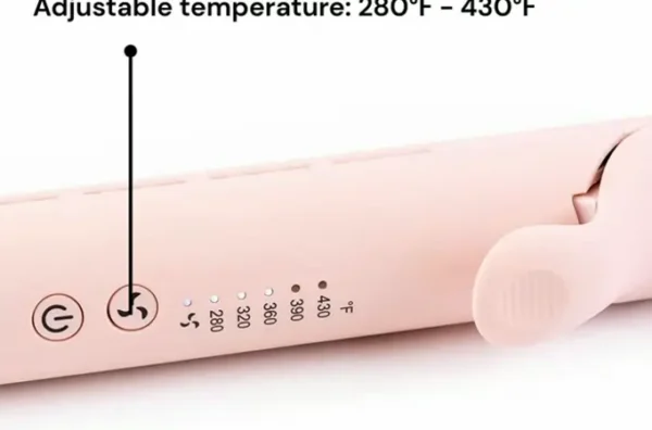 L'ANGE Hair Le Duo Full Air Flow Straightener | 2-in-1 Curler Wand & Titanium Hair Iron