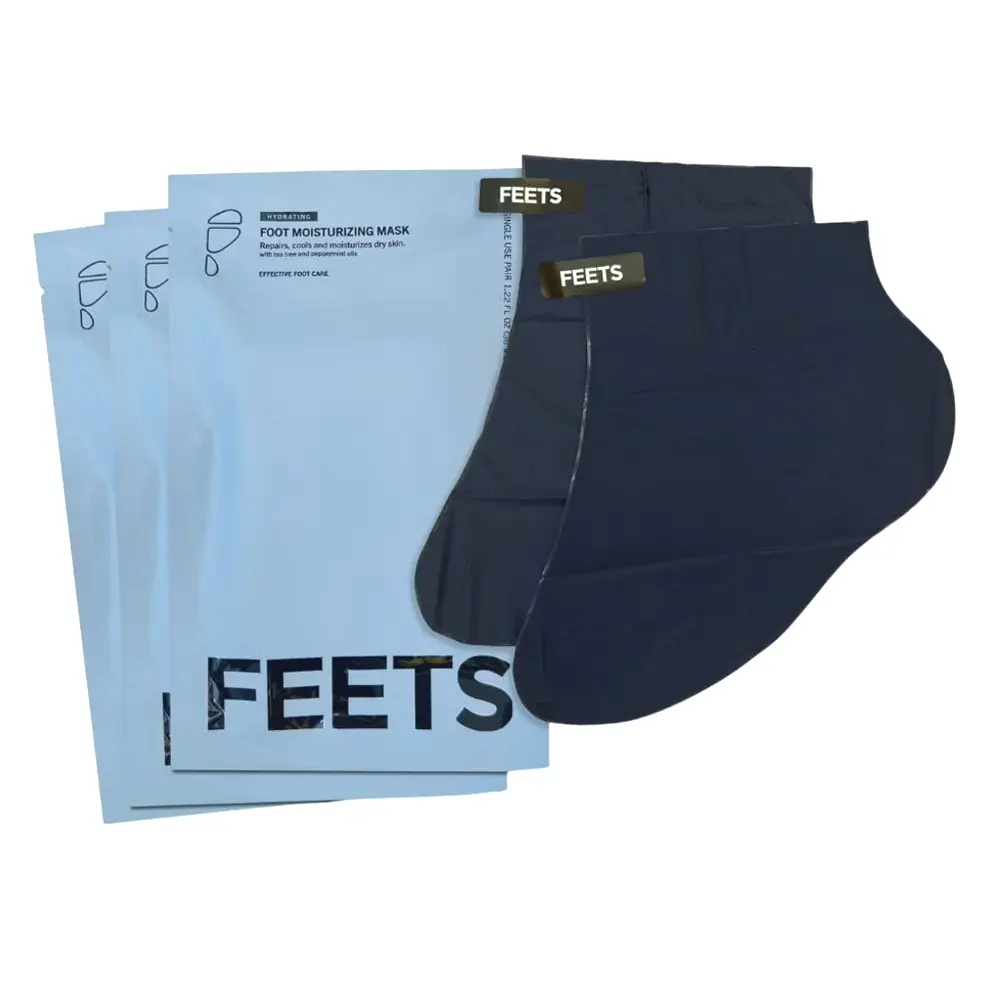 Moisturizing Foot Wrap with Tea Tree and Peppermint (Set of 3)