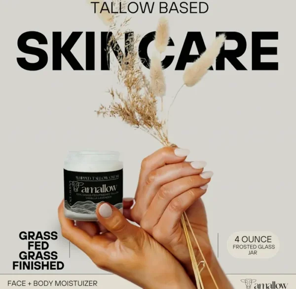 Purely Grass-Fed Bovine Tallow Moisturizer