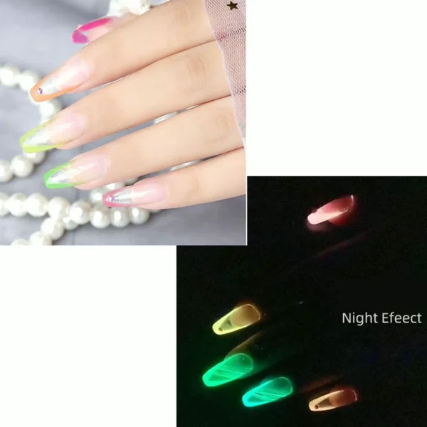 10 Shades Glowing Spider Gel for DIY Manicure