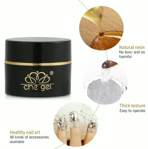 Gem Glue Gel for Nail Art Design