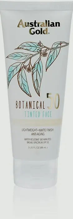 Down Under Gold Botanical SPF 50 Tinted Facial Lotion, 3 oz