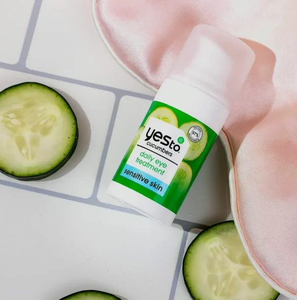 Cucumber Daily Eye Cream, Hydrating & Fast-Absorbing, 0.5 oz