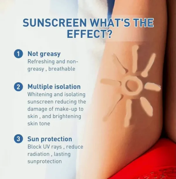 Colored Facial Sunscreen SPF 50+ Moisturizing Compact Size