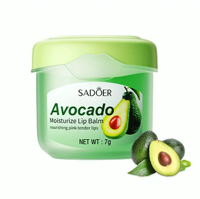 Avocado-based Lip Balm, Hydrating for Dry Crack Lips