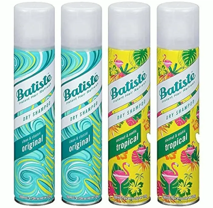 Batiste Dry Shampoo Spray 4 Piece Mix