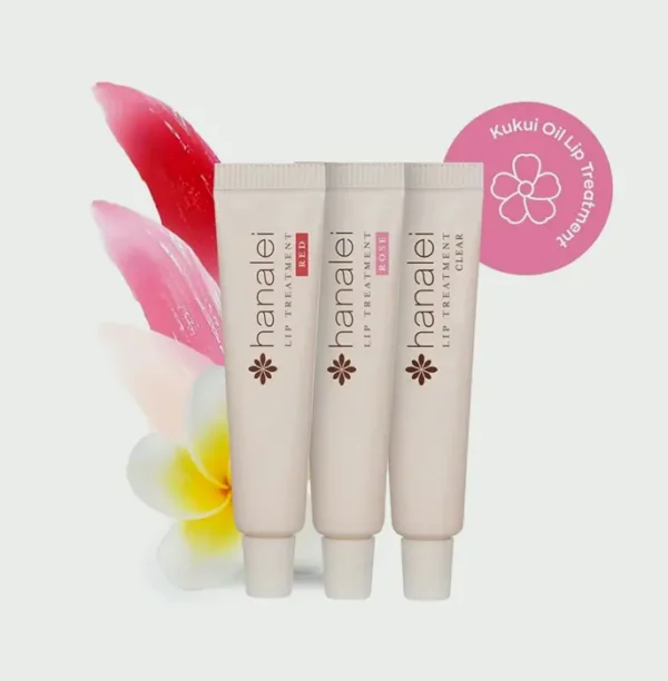 Mini Lip Balm Set for Dry Lips Blended with Kukui Oil