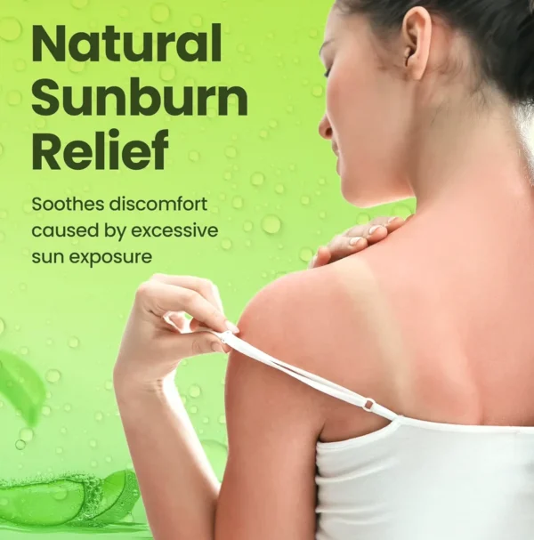 Natural Aloe Vera by Nature - Hydration & Sunburn Care