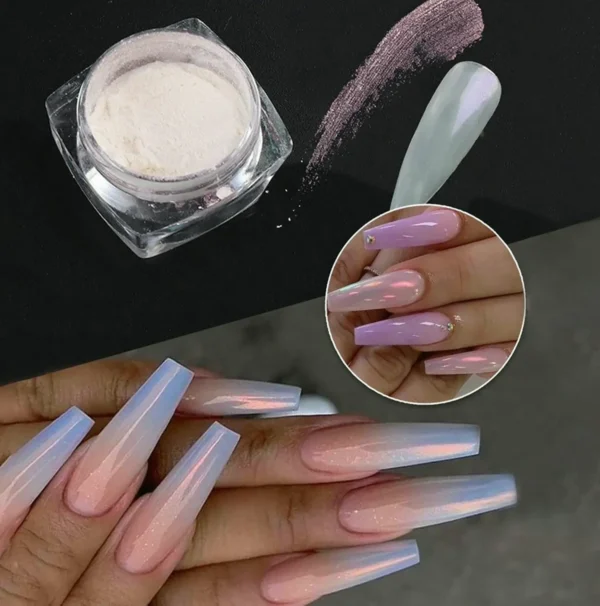 Pearl Chrome Polish Powder Set