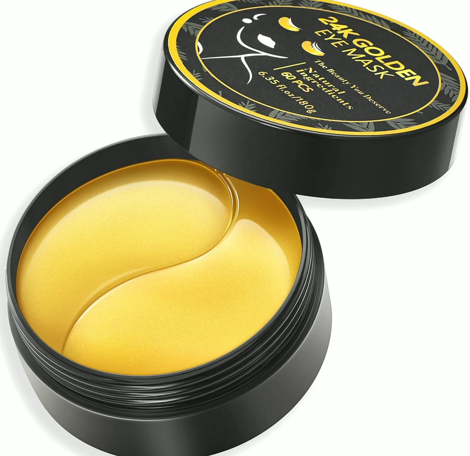 Gold Eye Patches for Puffy Eyes &  Eye Bags