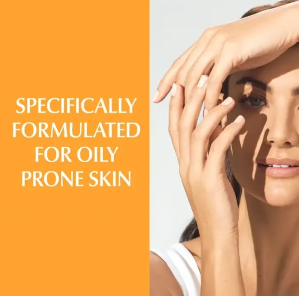 Eucerin Sun Clear Skin SPF 50 Facial Sunscreen, Hypoallergenic