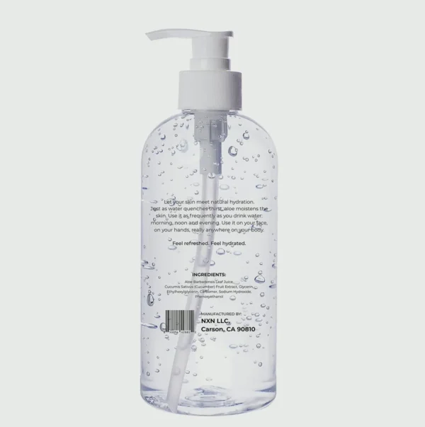 NXN Aloe Vera Extract, UV Defense & Aftercare for Skin, Hydrates & Heals