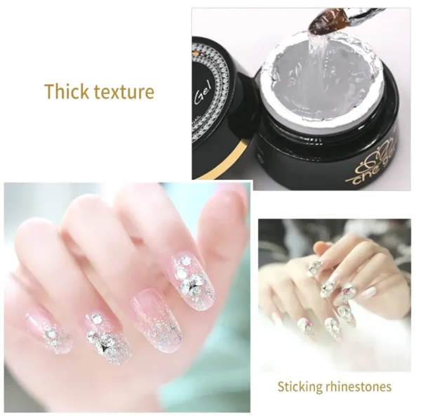 Gem Glue Gel for Nail Art Design