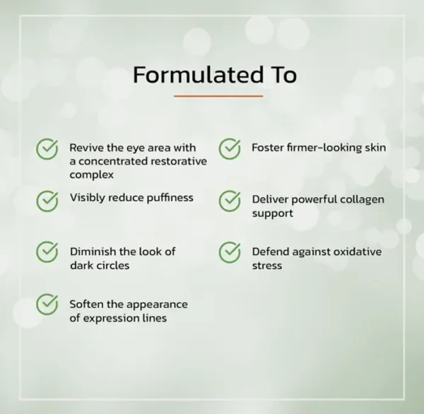 Eye Gel for Eye Bags - TrueSkin Results