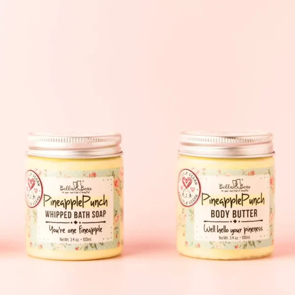 Bella+Bear Pineapple Body Wash - Eco-Friendly 3.4 oz
