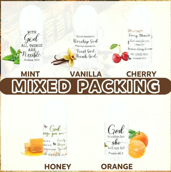 Faith-Based Lip Care Set - Hydration for Dry Lips