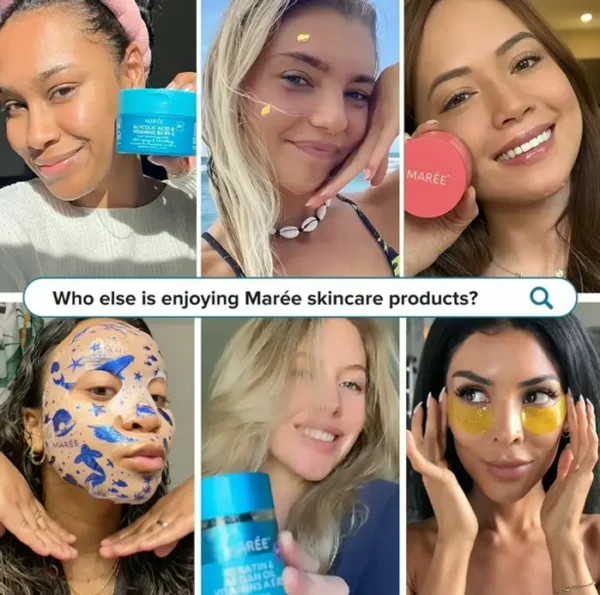 MAREE's Under-Eye Pads - Minimize Puffiness & Wrinkles with Ocean Collagen
