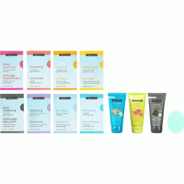 Freeman Limited Edition Facial Mask Kit, 12-Piece Skincare Set