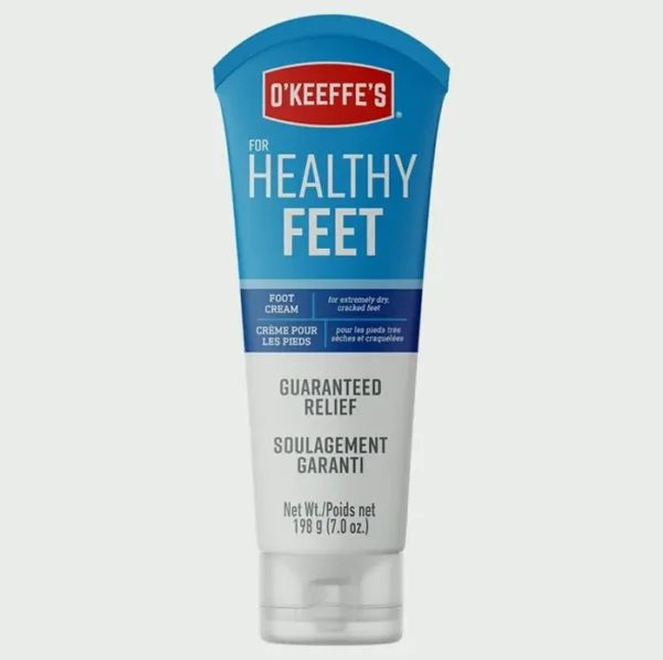 OK Foot Foot Lotion, Relief for Cracked Heels, 7.0 oz Tube