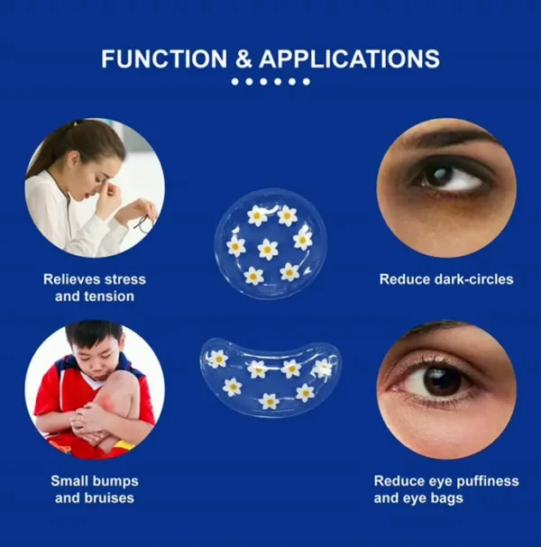 Gel Pads: Reusable Eye Patches for Relaxation
