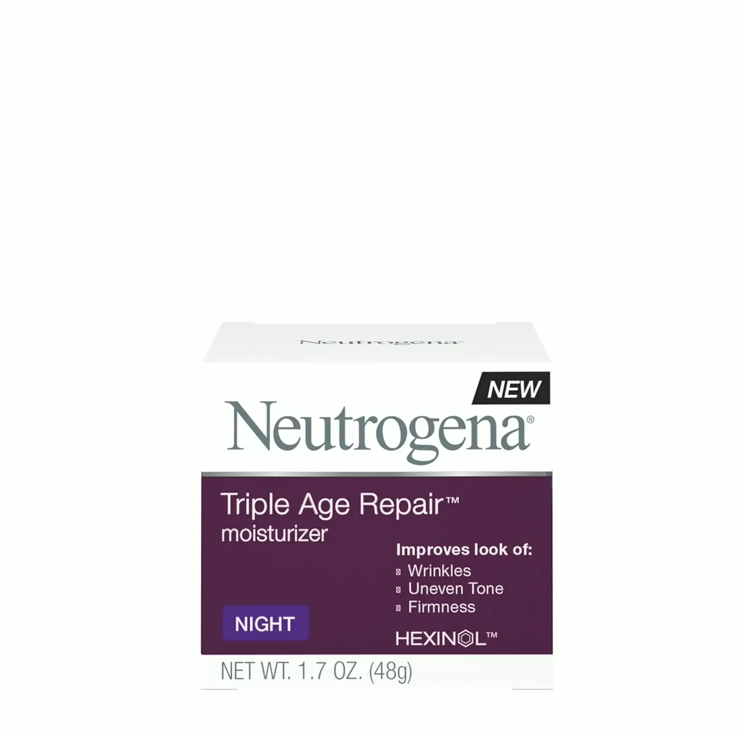 Brand Triple Age Repair Anti-Wrinkle Night Cream w/ Vit C, Compact