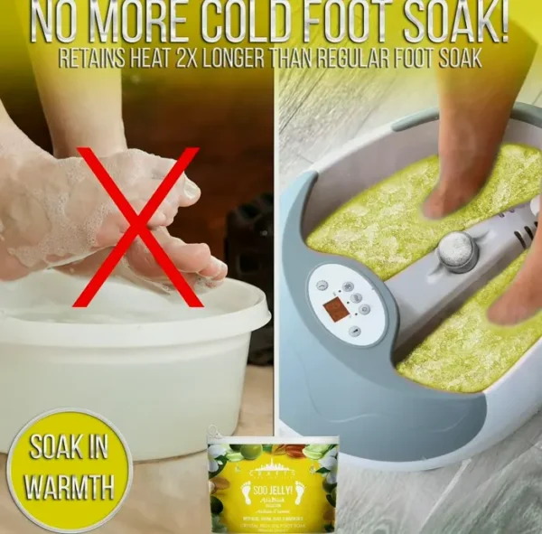 SOO Gel Foot Set - Hydrating Gel Foot Treatment (Jasmine)