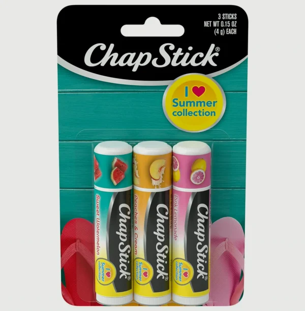 Summer Set Lip Balm Tubes - Set of 3