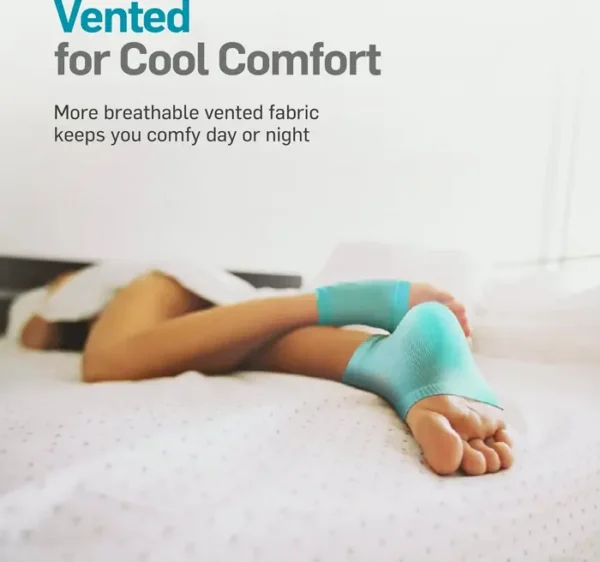 NatraCure Breathable Hydrating Gel Foot Socks