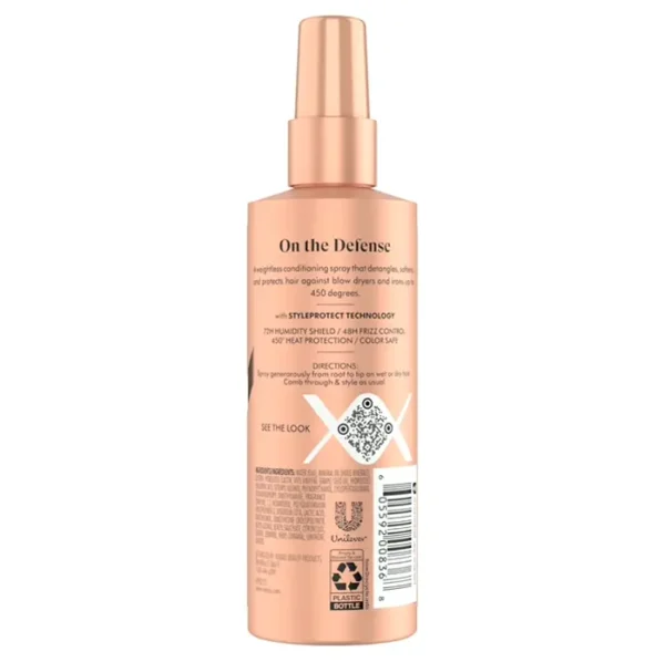 Nexxus Thermal Protection Mist Prep & Guard, 450 Degree Temperature Guard, Six oz