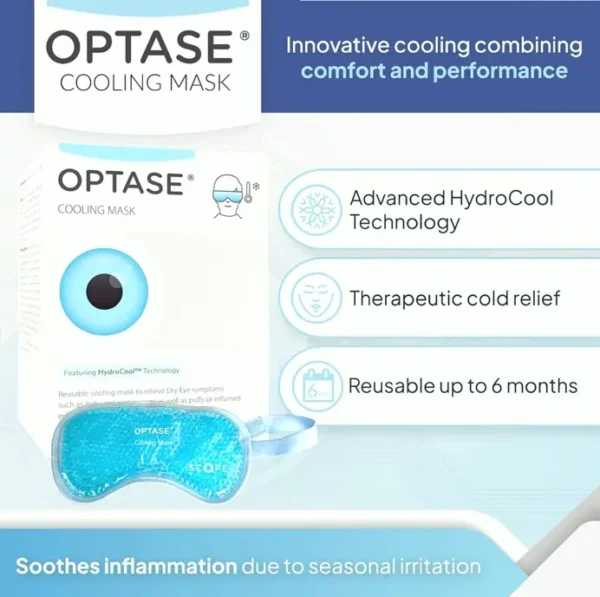 OPTASE's Chilling Gel Ocular Cover to Periodic Relief
