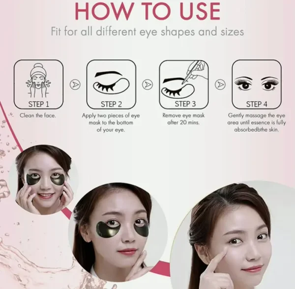 Asian 24K Under Eye Masks (60pcs)