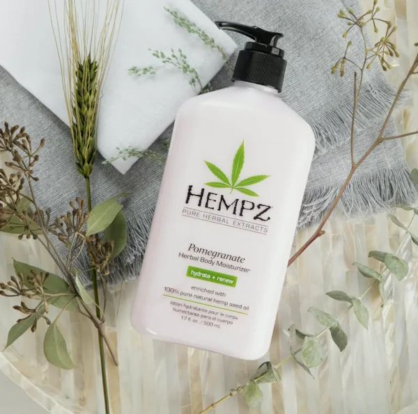 Hemp Moisturizer - Pomegranate - 17oz