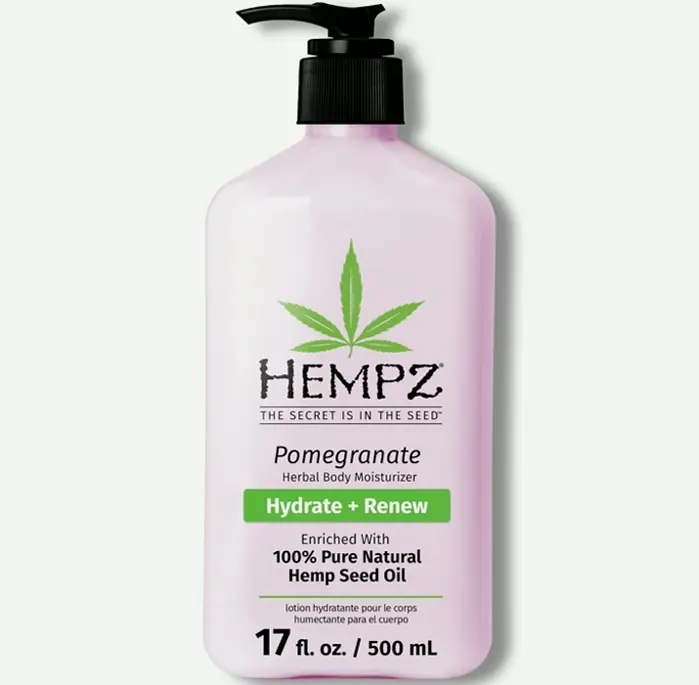 Hemp Moisturizer - Pomegranate - 17oz