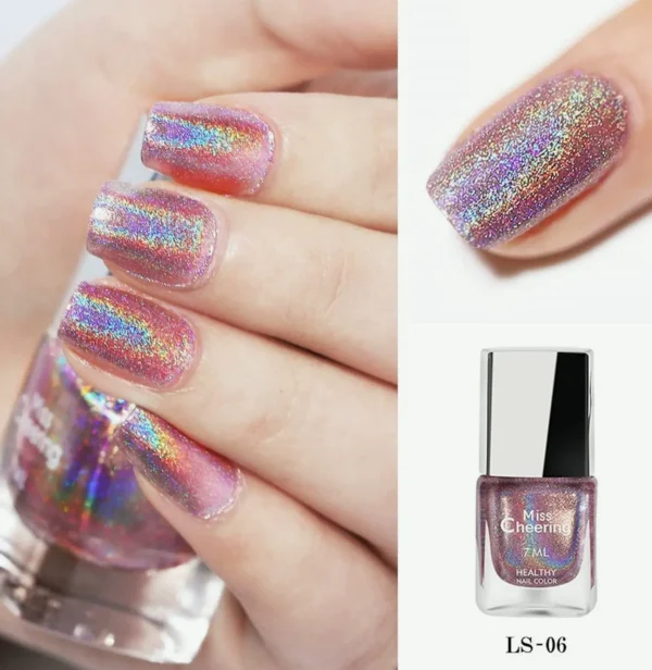 Shimmer Gel Nail Polish for Newbies at Home (Various Colors)