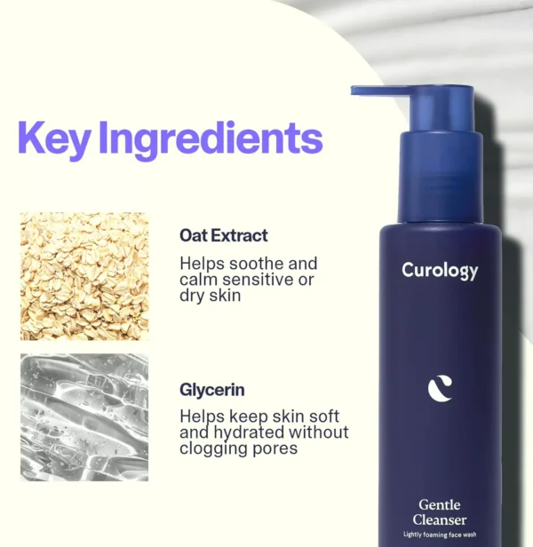 Curology’s Mild Face Wash, Gently Lathering Gel, 5 fl oz