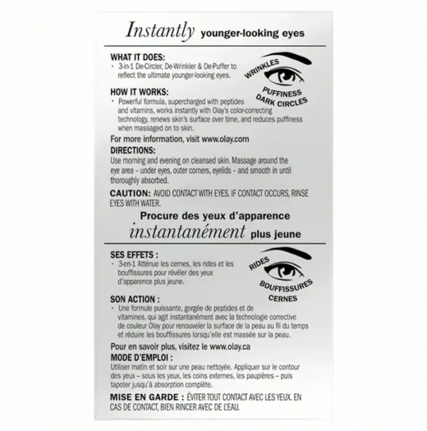 Olay's Ultimate Eye Cream for Dark Circles, 13 ml