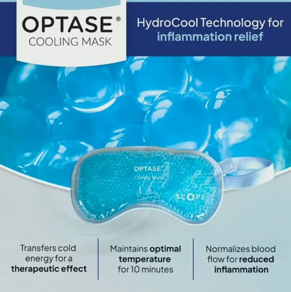 OPTASE's Chilling Gel Ocular Cover to Periodic Relief