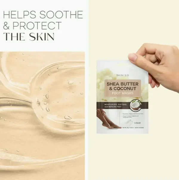 Butter Foot Masks: Moisturizing Socks for Cracked Heels - 3 Pairs