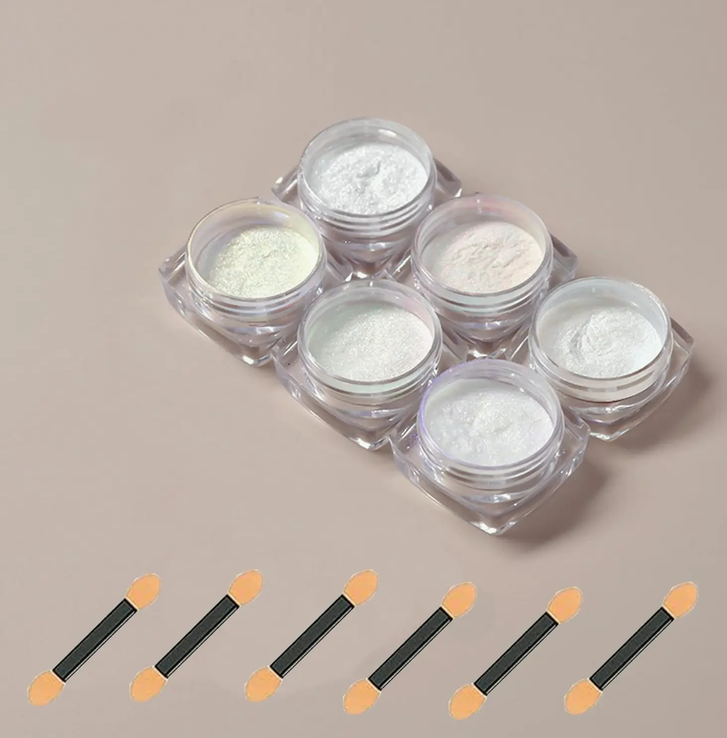 Pearl Chrome Polish Powder Set