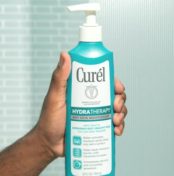 Curél Hydra Therapy Lotion, Damp Body, 12 Ounce