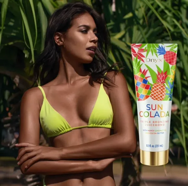Obsidian Sun Kiss Triple Tanning Pineapple Moisturizer - 8.5 fl oz