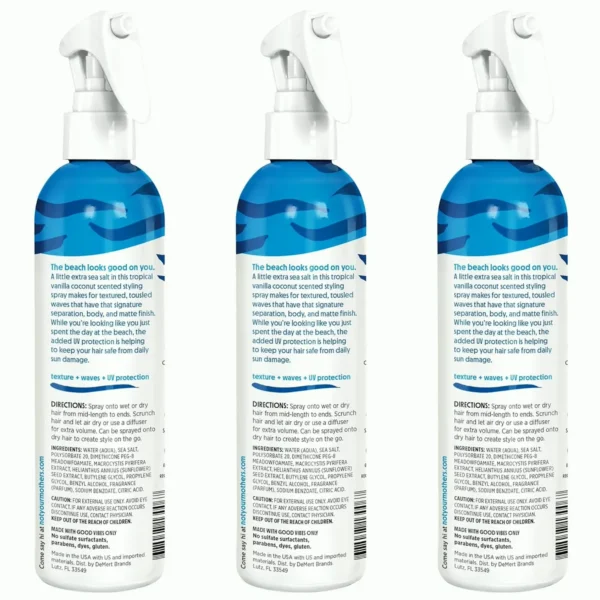 Beach Babe Sea Salt Spray Texturizer Triple Pack