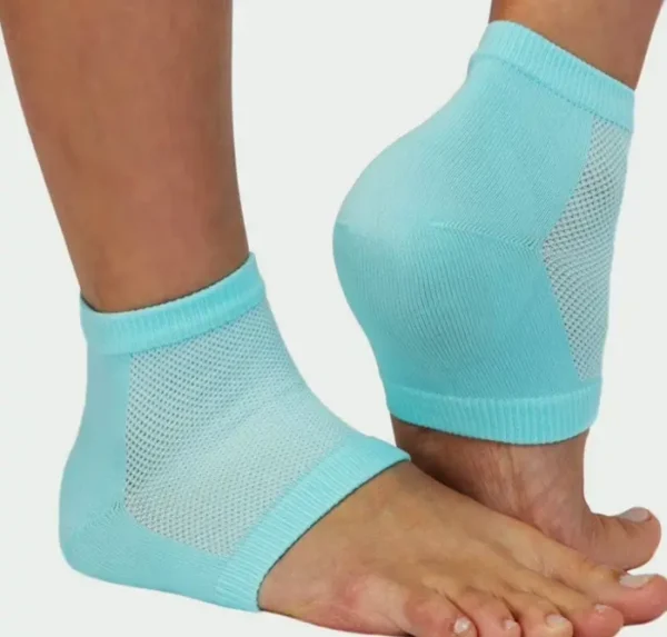 NatraCure Breathable Hydrating Gel Foot Socks