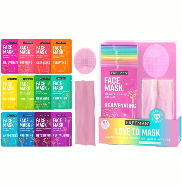 Freeman's Face Mask Variety Pack - 14-Piece Set