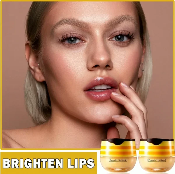 2PCS Honey Lip Balm Hydrating Mask