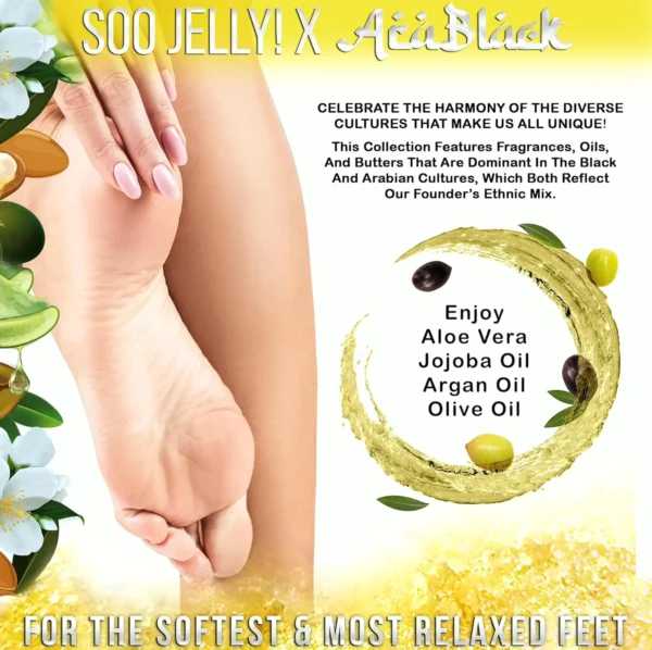 SOO Gel Foot Set - Hydrating Gel Foot Treatment (Jasmine)