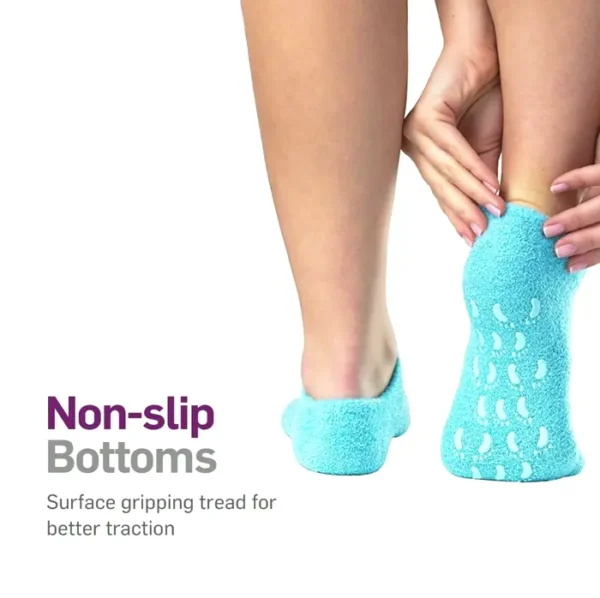 NatraCure Gel Booties and Gloves Set for Dry Skin