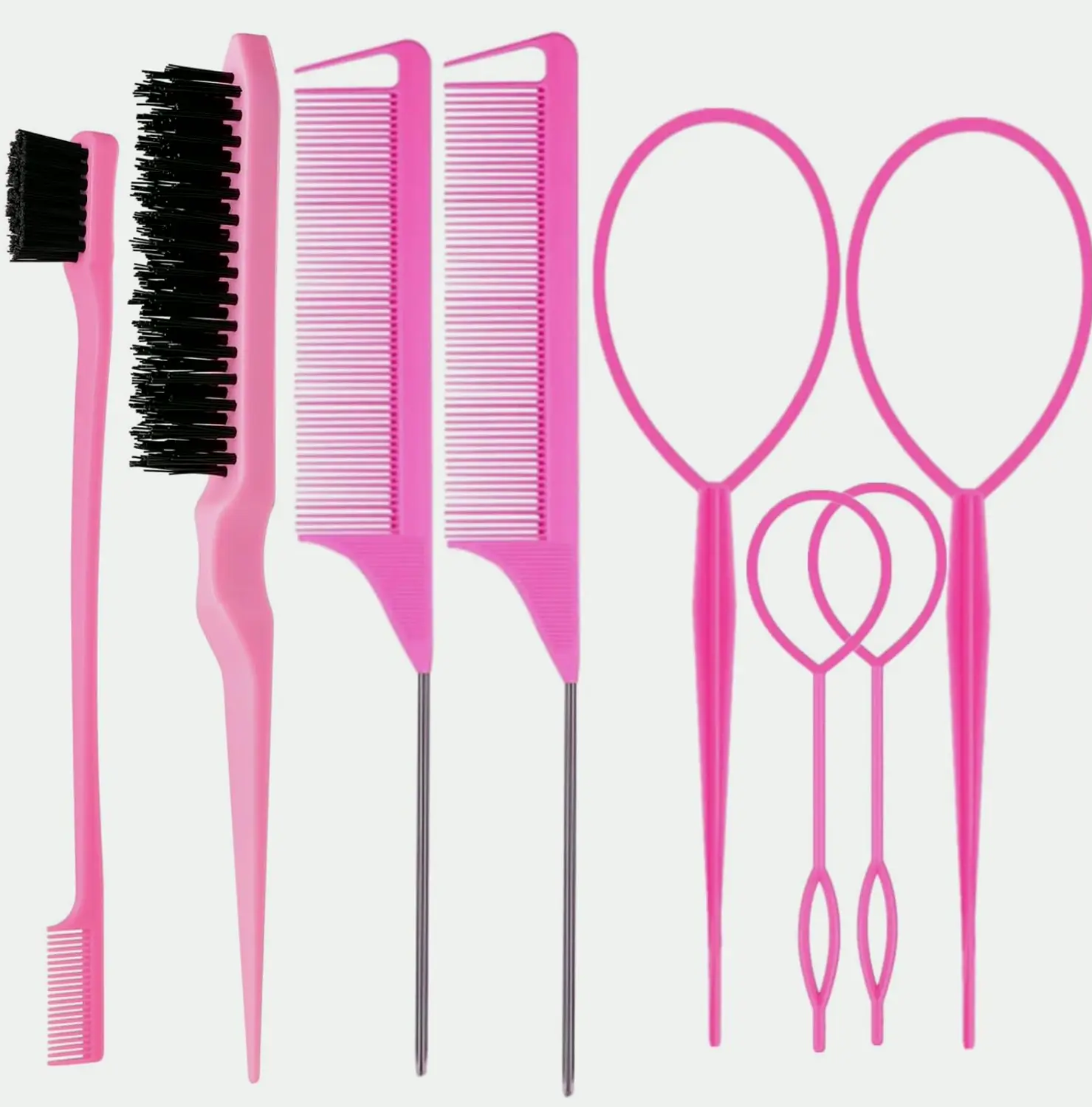 Hair Grooming Kit with Multiple Tools for Women