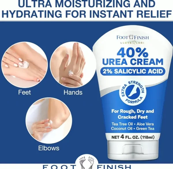 Max Powerful Urea Lotion 40% for Heels - 4 Oz